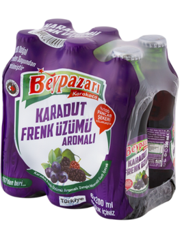 Beypazarı Karadut Czarna Morwa Soda 6 szt