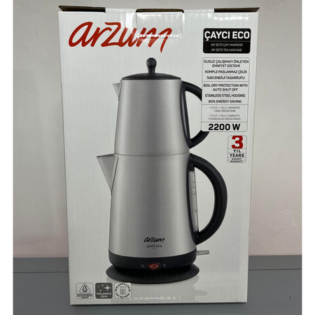 Arzum Çaycı Eco Elektrikli Çaydanlık