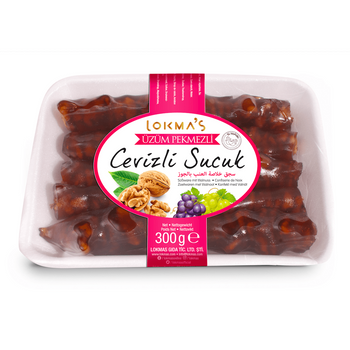 Lokma's Cevizli Sucuk Sade Tabakta 300g