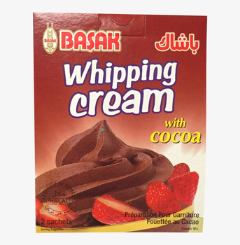 Basak śmietana czekoladowa, Çikolatalı Krem Şanti, Whipped Cream Chocolate 75g