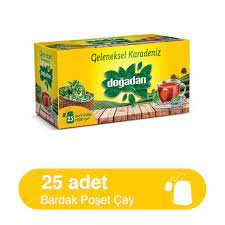 Doğadan Siyah Çay, 25'li Poşet