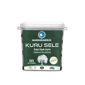Marmarabirlik Sele Siyah Zeytin, 400g (3XS)
