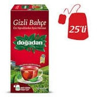 Doğadan Bergamot Aromalı Siyah Çay, 25'li Poşet