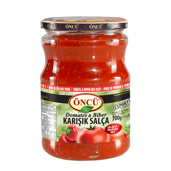 Öncü Biber ve Domates Salçası Karışık 720g