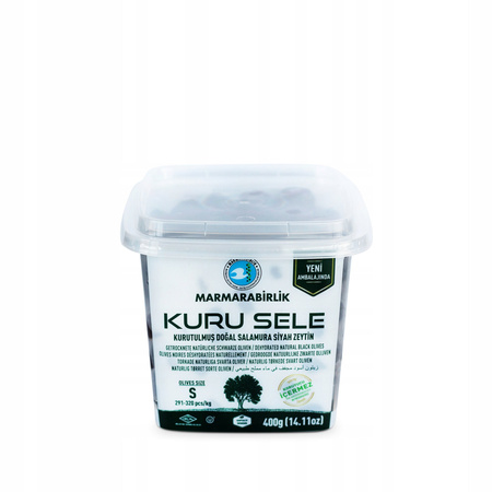 Marmarabirlik Sele Siyah Zeytin, 400g (S)