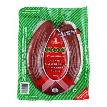 Koç Kırmızı Et Sucuğu 450g