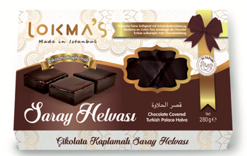 Lokma Chałwa czekoladowa, Çikolata Kaplı Saray Helvası, Chocolate-Covered Halva 280g